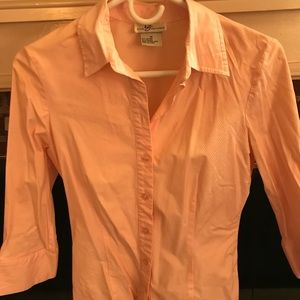 Collar pink button down